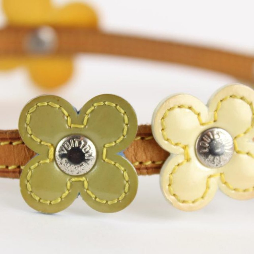 Louis Vuitton Monogram Vernis Fleur Wrap Bracelet - Picture 10 of 12